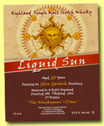 Glen Garioch 1991/2012 (52.6%, Liquid Sun for The Whiskyman, 177 bottles)